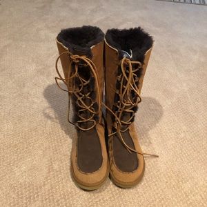 UGG lace up boots